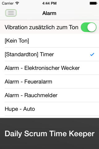 Daily Scrum Time Keeper (DSTimeK) - helps you stick to your allotted time for speaking screenshot 3