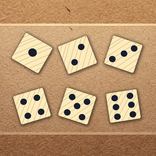 Score Straight 6 Farkle Dice - win virtual gambling chips Icon
