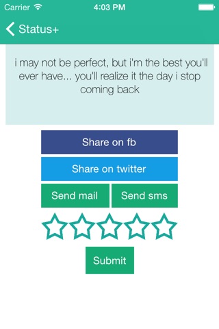 Status Plus: Free quotes screenshot 2