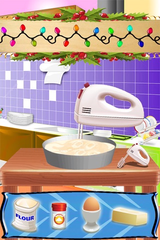 Christmas Cooking Cake Maker game for girls screenshot 2