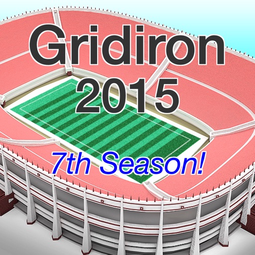 Gridiron 2015 College Football Live Scores and Schedules icon