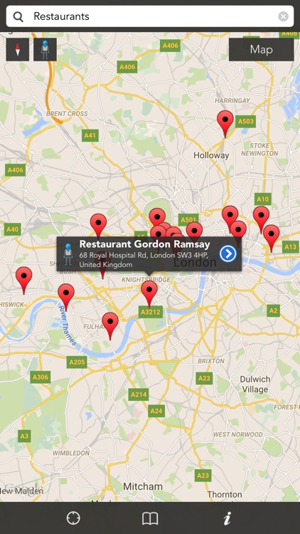 iStreets for Google Maps™ and Street View™ : Nearby Places Search
