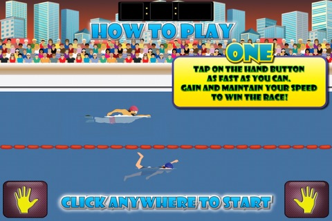Speed Swimmer - All Star Finger Racing screenshot 2