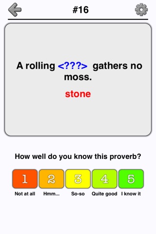 English Proverbs - A Fun Game screenshot 4