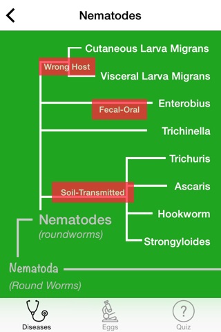 Worms - A Clinical Helminth Study Guide screenshot 2