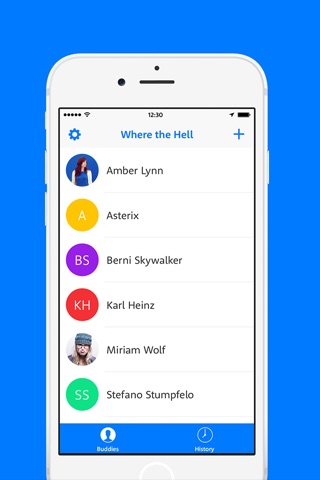 Where The Hell Are You? - Secure, private and secret location sharing via a call to easily find and meet your friends. screenshot 2