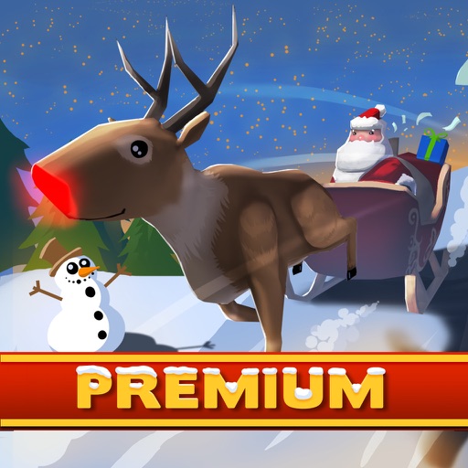 A Santa Claus: Christmas Gifts Premium - 3D Sleigh Driving Game with Cartoon Graphics for Everyone icon