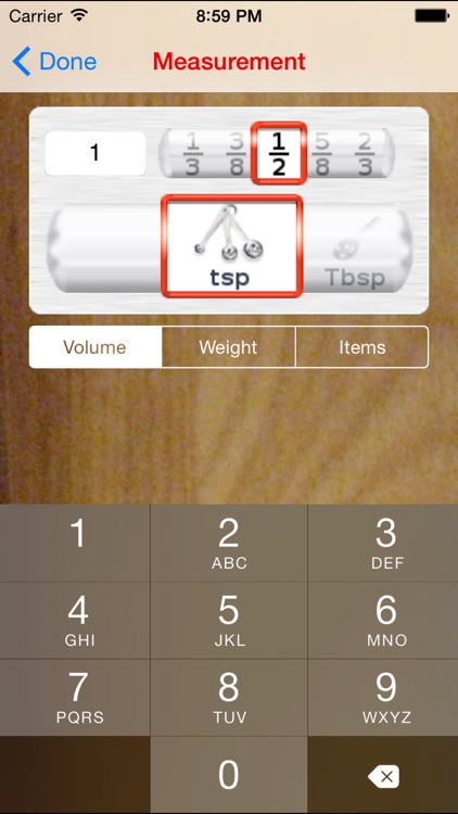 Serving Sizer recipe converter