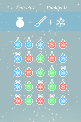 Weihnachtskugeln Puzzle screenshot 2