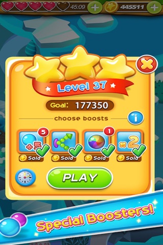 Bubble Pop Saga - shooter puzzle game for rescue the pet screenshot 3