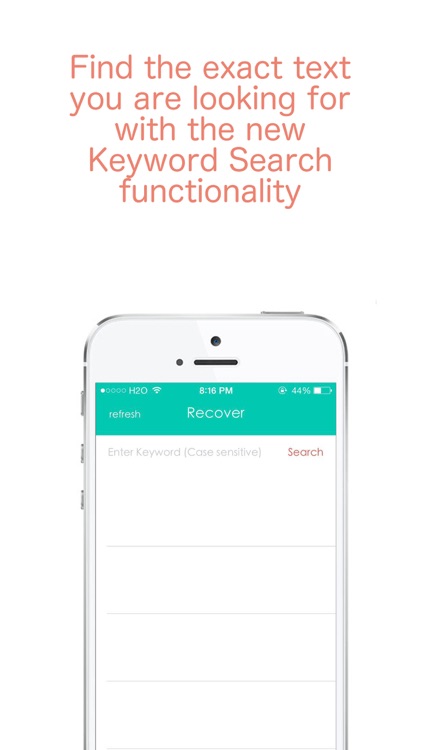 Recover - Text Messages Recovery