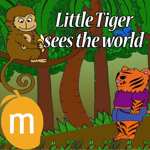 Little Tiger Sees The World - An interactive eBook in English for children
