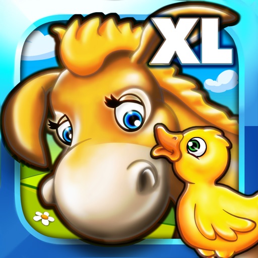 Farm animal puzzle for toddlers and kindergarten kids Deluxe Icon