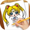 Learn How To Draw SailorMoon Edition
