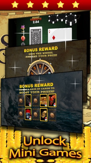 Golden Pirate's Legends Slots Machines FREE - Spin the pirat(圖4)-速報App