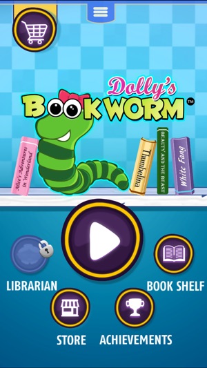 Dolly's Bookworm FREE - The Book-Lovers Puzzle Game(圖1)-速報App