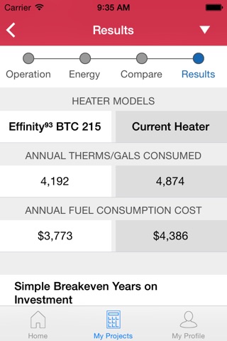 Effinity93 Payback Calculator screenshot 4