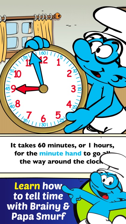 Telling Time with the Smurfs