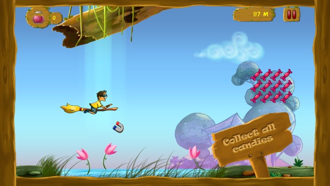 ‎Broom Stick Run Screenshot