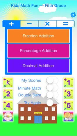 Game screenshot Kids Math Fun — Fifth Grade hack