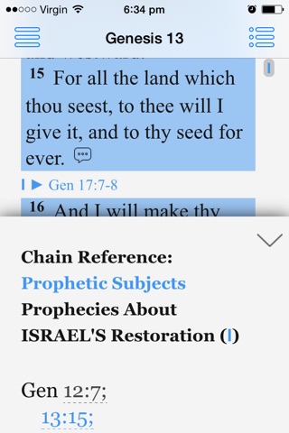 Jeffrey Prophecy Study Bible screenshot 2