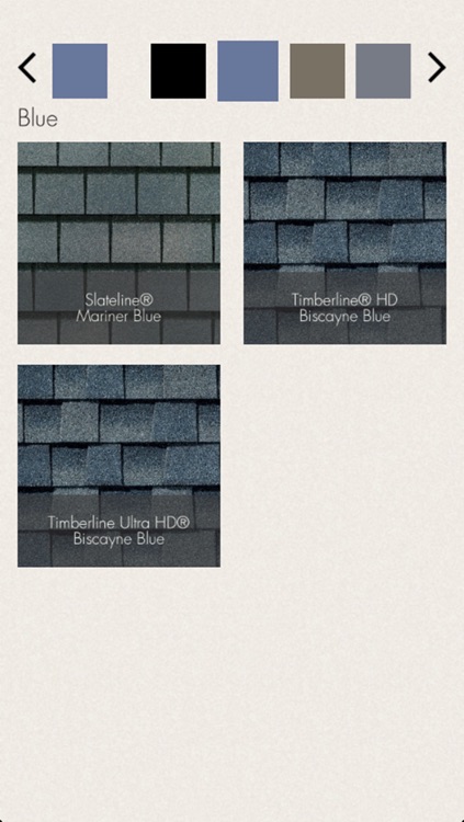 GAF Colors