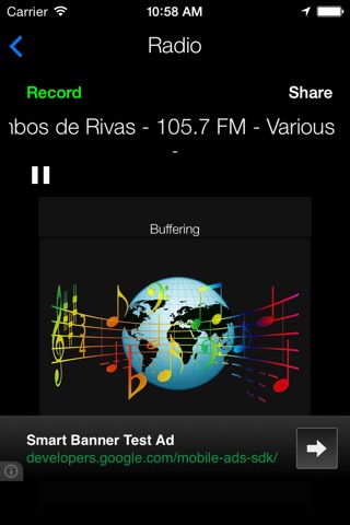 Nicaragua Radio News Music Recorder screenshot 2