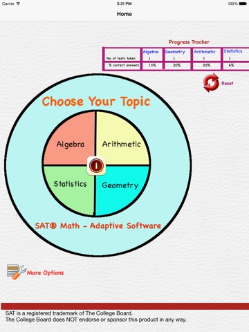 Adaptive SAT - Math screenshot 3