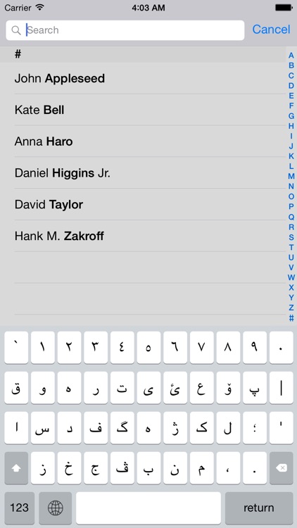 Kurdish keyboard for iOS Turbo