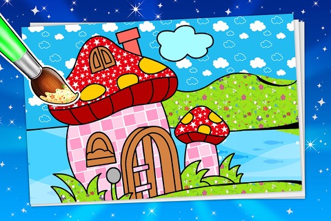 Kids Coloring Book - Fairy Doodle screenshot 3