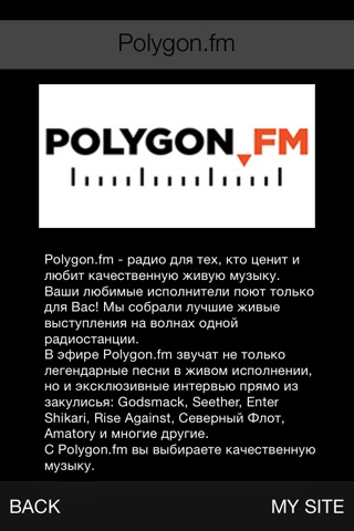 Polygon.fm screenshot 2