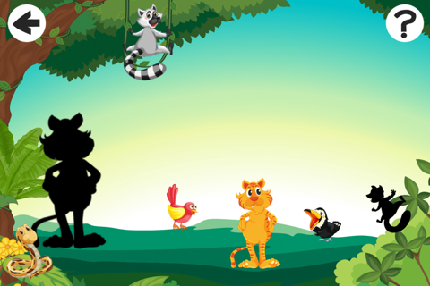 An inter-active Jungle Puzzle Kid-s Game-s For Little Children for Learn-ing screenshot 2