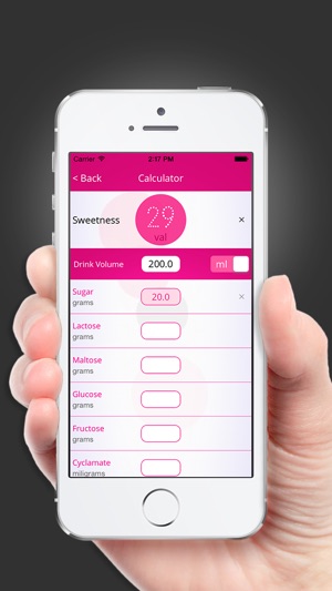 Valiber - Sweetness Calculator(圖5)-速報App