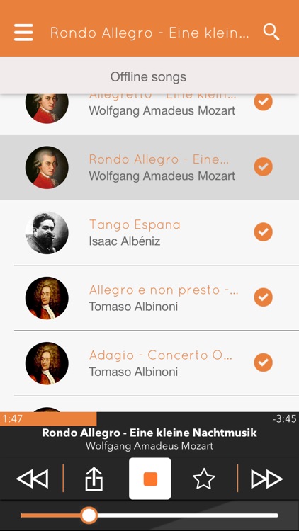 Classical Music myTuner: Bach, Beethoven, Verdi, Vivaldi, Mozart screenshot-0