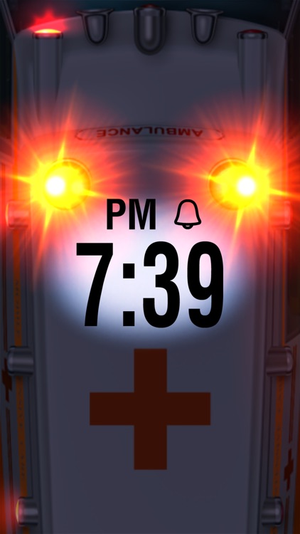 Classic Ambulance Alarm Clock screenshot-3