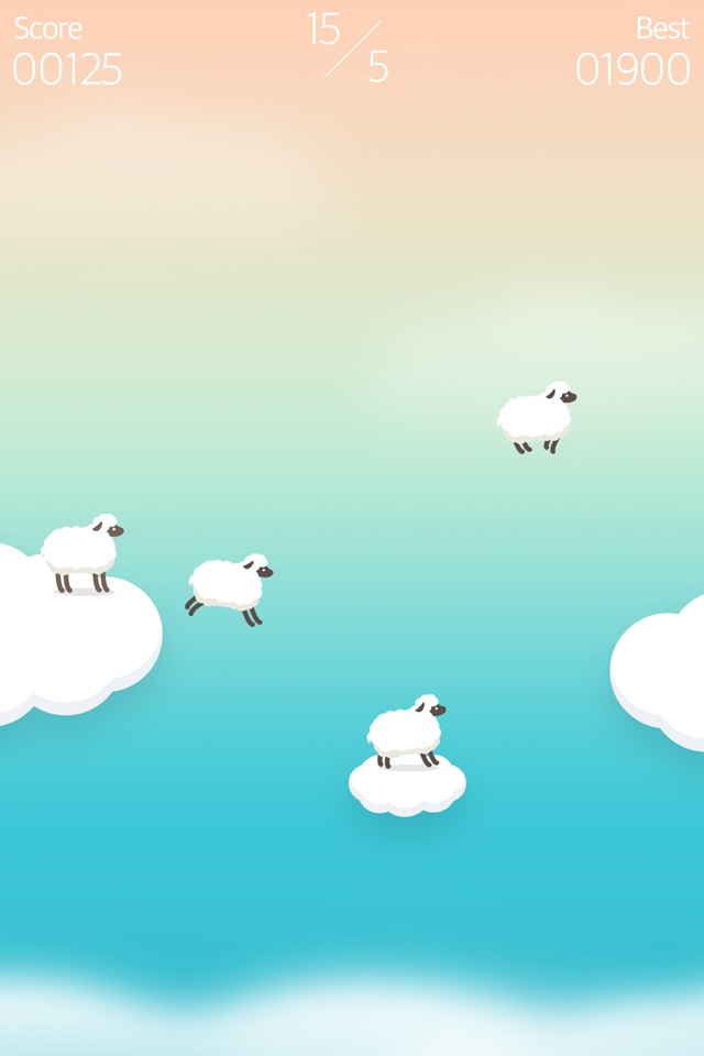 Over the Clouds : Sheep Free ( Sleepy & Healing game ) screenshot 2