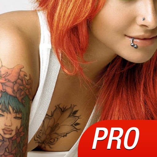 Piercing & Tattoo Salon PRO - Try Virtual Tattoo Designs & Piercing to Make your Body Inked or Pierced icon