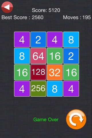 2048 - Exciting Math Board (2048,4096, 5*5) Puzzle Game screenshot 4
