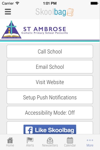 St Ambrose Pottsville - Skoolbag screenshot 4