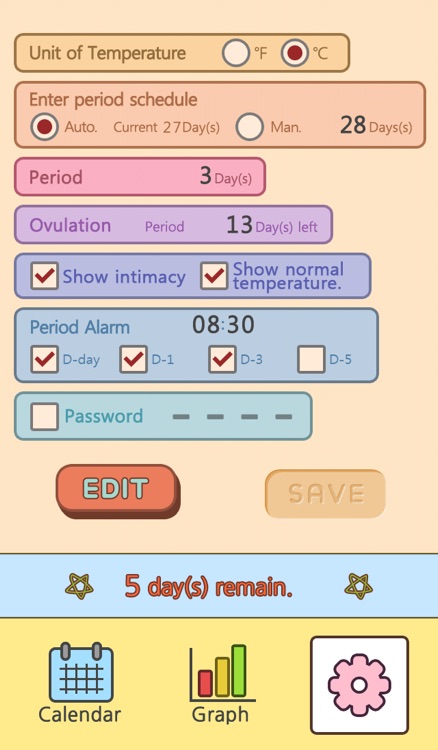 Period Diary Supreme — Take a Quick Look in Style screenshot-3