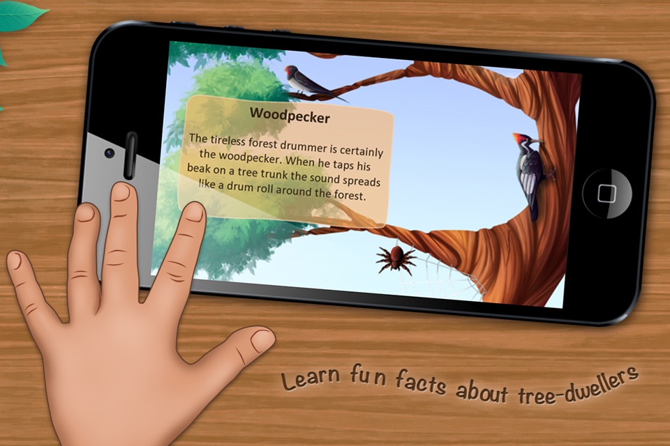 Who Lives in a Tree? An Interactive Children’s Mini-Encyclopedia. Lite Version. screenshot 2