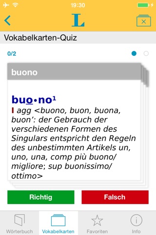 Italienisch XL Pro Wörterbuch screenshot 3