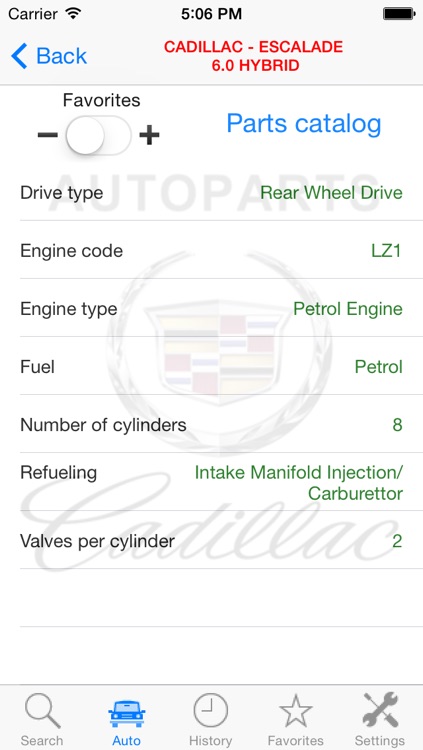 Autoparts for Cadillac screenshot-4
