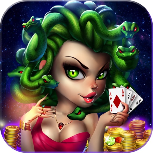 Slots Revenge of Medusa FREE - Fortune of Olympus with Titan Double or Nothing Wins! iOS App