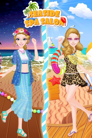 Seaside Spa Salon-girls games screenshot 2