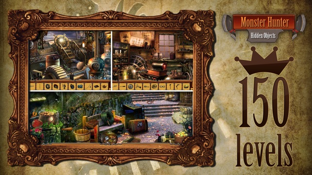 Monster Hunter : Hidden Objects Game