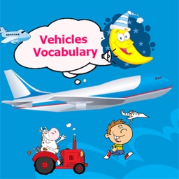 English vocabulary vehicle : english training for kids & toddler