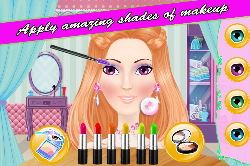 Princess Makeover - Beauty Tips and Modern Fashion Make-up Game screenshot 4