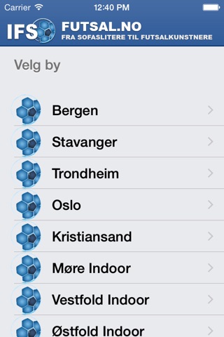 IFS Futsal Norway screenshot 2