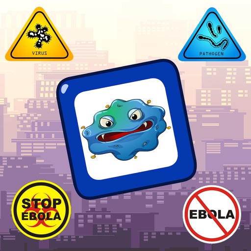Deadly Ebola Blocks - Stacking Strategy Game Icon